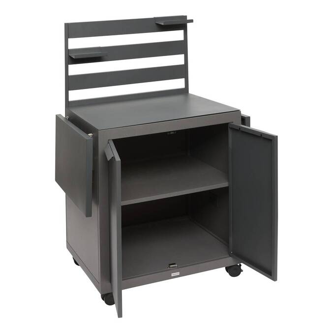 Chariot de jardin OXYANA Graphite 154 x 134 x 60 cm - Acier galvanisé, Traitement antirouille renforcé3500