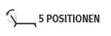 5 POSITIONEN - 5 POSITIONS