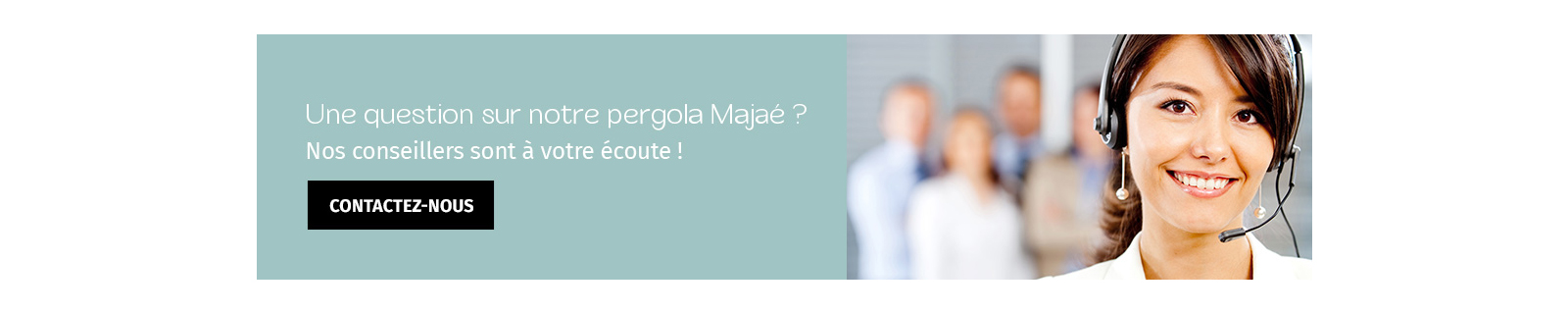 Bannière service client
