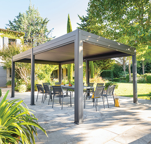 523x500 Pergola aluminium