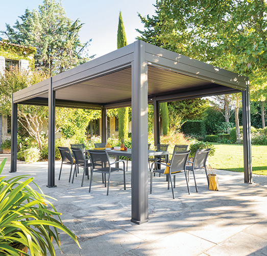 couvrir pergola