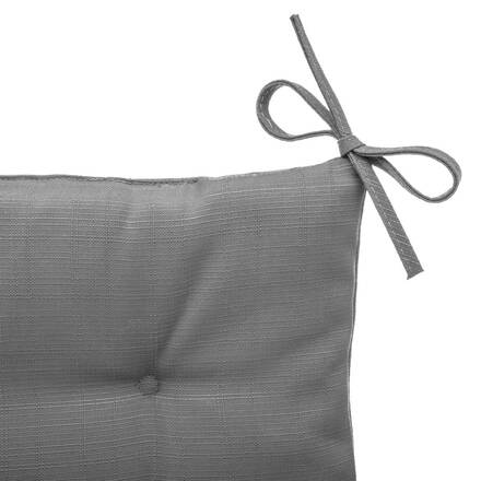 Cuscino per sedia quadrato 4 punti KORAI Ardesia 40 x 40 cm - Poliestere