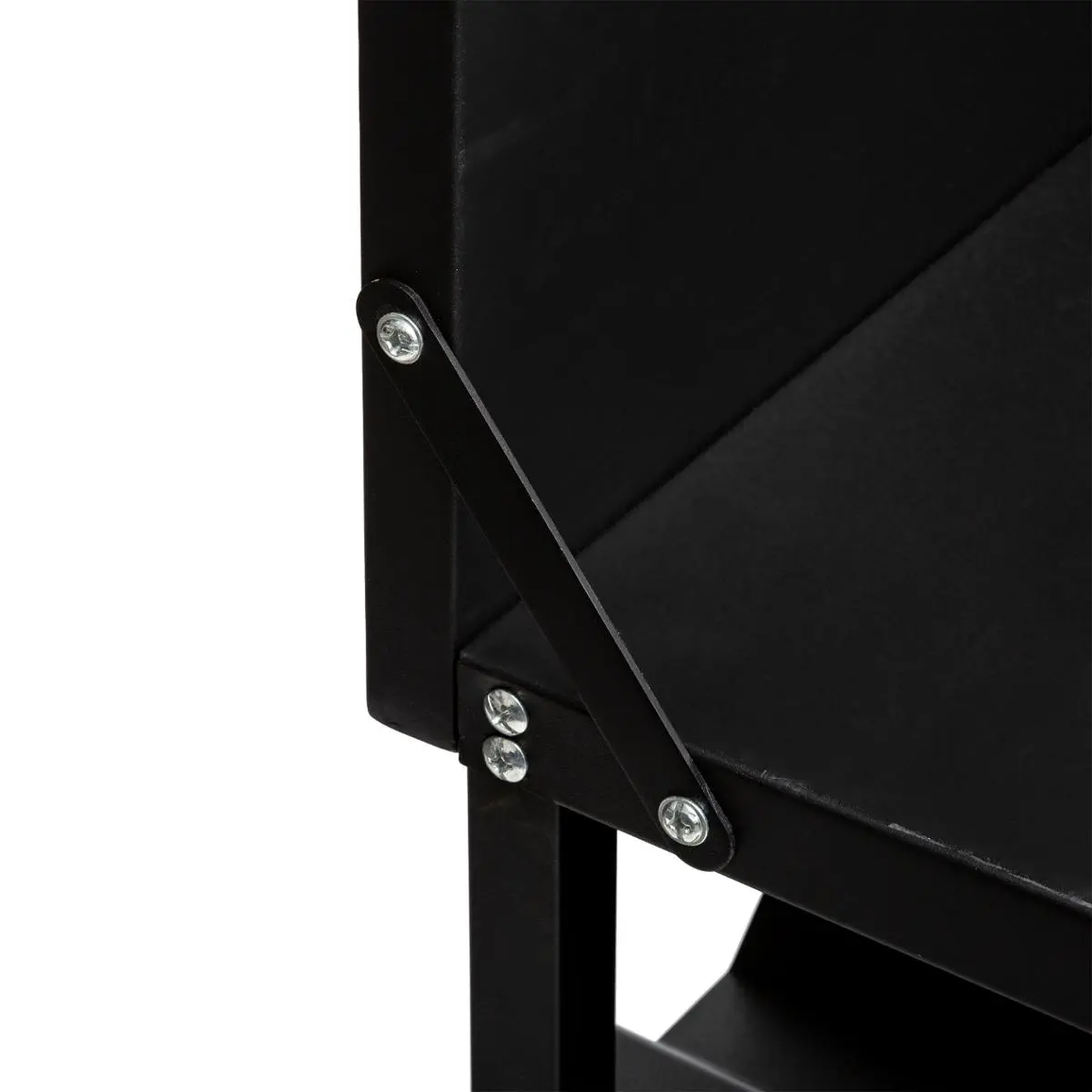 Carrello per plancha nero 100 x 45 x 106 cm - Ferro Nero