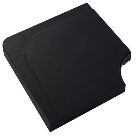 Piastra per ombrellone STACIO Nero 25 kg - Calcestruzzo