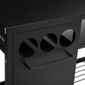 Carrello per plancha nero 100 x 45 x 106 cm - Ferro Nero