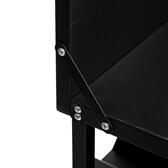 Carrello per plancha nero 100 x 45 x 106 cm - Ferro Nero