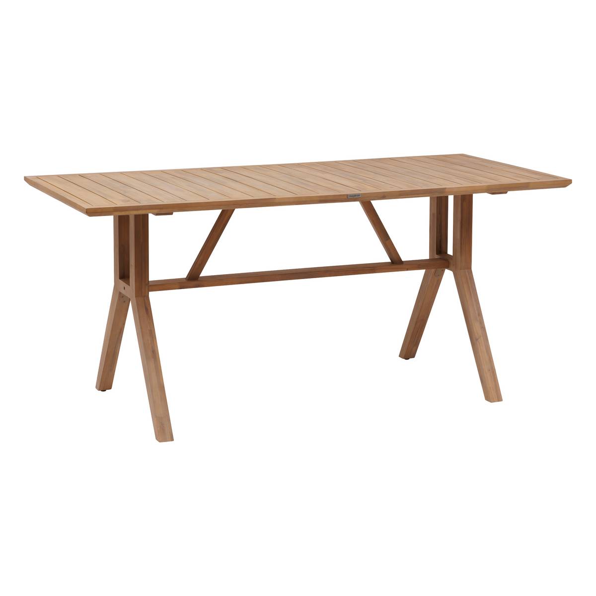 Tavolo alto da giardino rettangolare PAPOUASIE in Acacia 8 posti - Acacia certificato FSC® Acacia