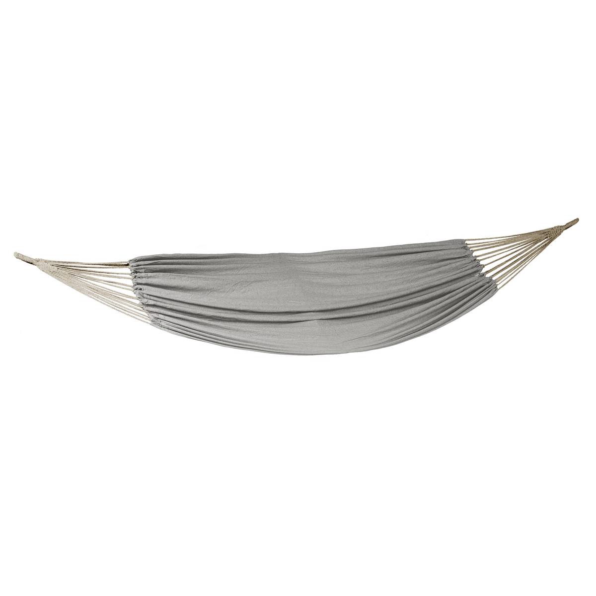 Tela per amaca YAQUI Grigio perla 307 x 80 cm - Cotone, Poliestere Grigio perla