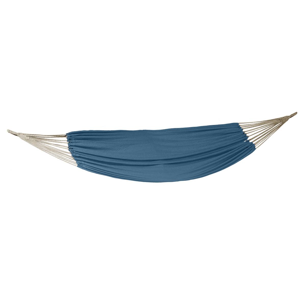 Tela per amaca YAQUI Blu petrolio 307 x 80 cm - Cotone, Poliestere Blu anatra