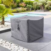 Copertura protettiva HAMBO per tavolo alto Grigio 180 x 120 x 120 cm - Poliestere Grigio