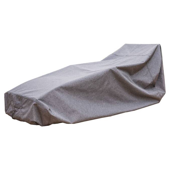 Copertura protettiva HAMBO per sdraio doppio Grigio 220 x 145 x 90 cm - Poliestere Grigio