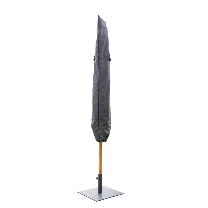 Copertura protettiva HAMBO per ombrellone dritto Grigio 190 x 50 x 50 cm - Poliestere Grigio