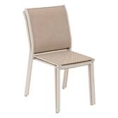 Sedia da giardino impilabile ESSENTIA Lino / Argilla Alluminio trattato con epossidica, Texaline Lino / Argilla