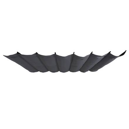 Telo per pergola ENOLIE Ardesia Per ENOLIE 4 x 3,5 m - L. 285 x H. 13 cm - Poliestere