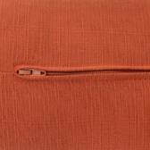 Cuscino cilindrico da esterno KORAI Terracotta 45 x 15 cm - Poliestere Terracotta