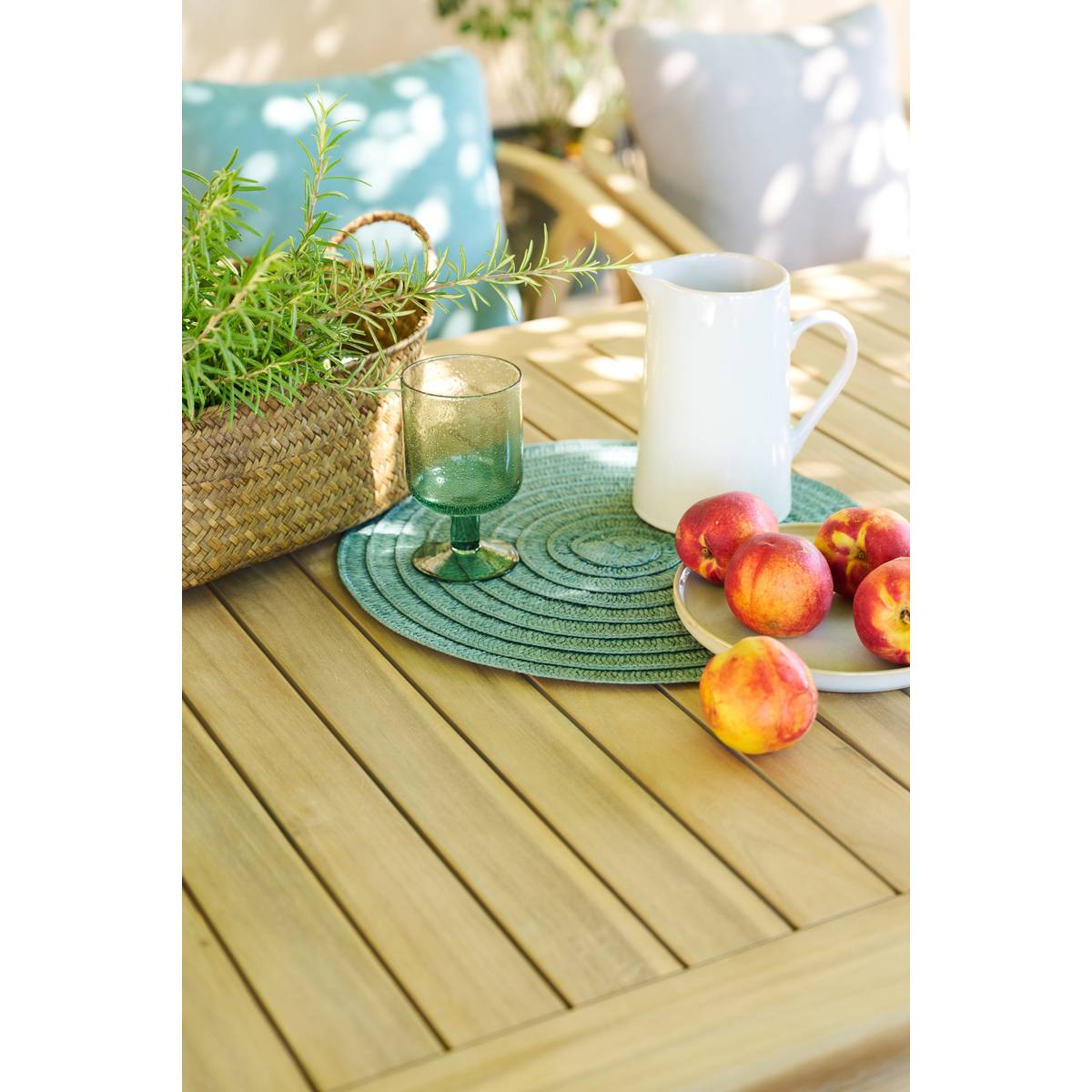 Tavolo da giardino DEONA Acacia 8 posti - Acacia certificato FSC® Acacia