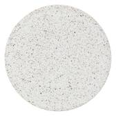 Tavolino laterale da giardino rotondo TIMANDRA Grigio 35 x 47 cm - Terrazzo Grigio