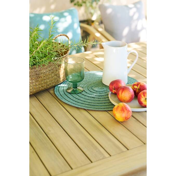 Tavolo da giardino DEONA Acacia 8 posti - Acacia certificato FSC® Acacia