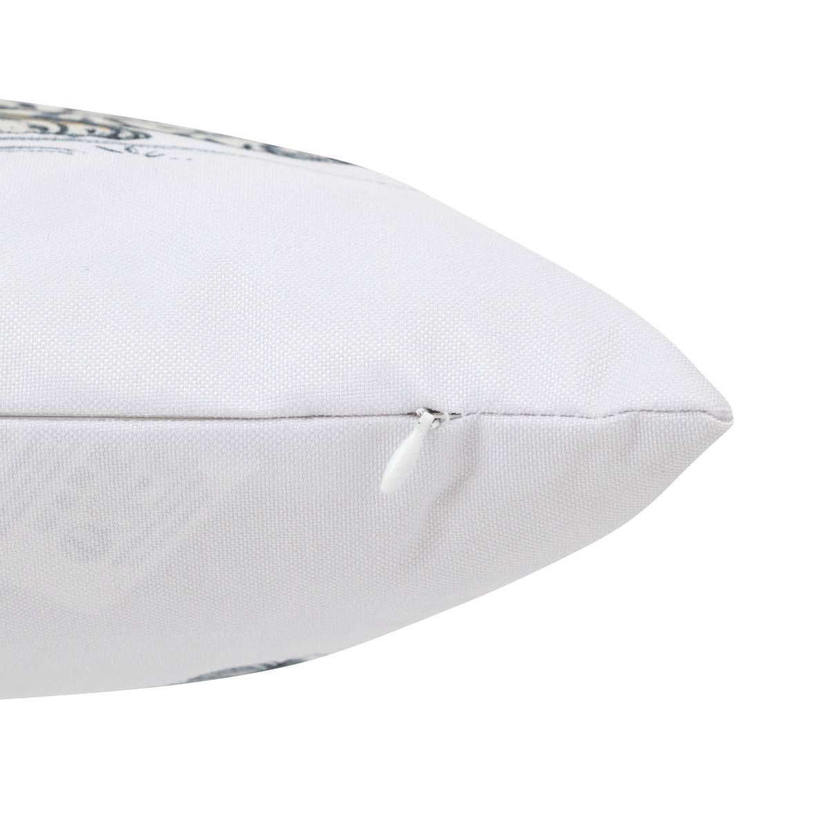Cuscino da esterno MAORIA con motivo Tigre STOF x Hespéride - 40 x 40 cm - Poliestere Motivo tigre