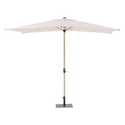 Ombrellone dritto rettangolare inclinabile LOOMPA Argilla / Grano 3 x 2 m - Alluminio, Poliestere