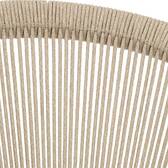 Sedia da giardino con braccioli impilabile RIU Argilla / Beige Alluminio rivestito in epossidico Argilla / Beige