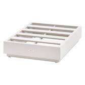 Pouf da giardino ALLURE Avena Alluminio trattato con epossidica, Olefina Avena