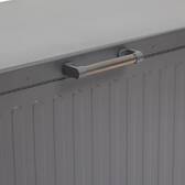 Baule contenitore EDENIO Grafite 510 L - Acciaio zincato, Alluminio rivestito in resina epossidica Grafite