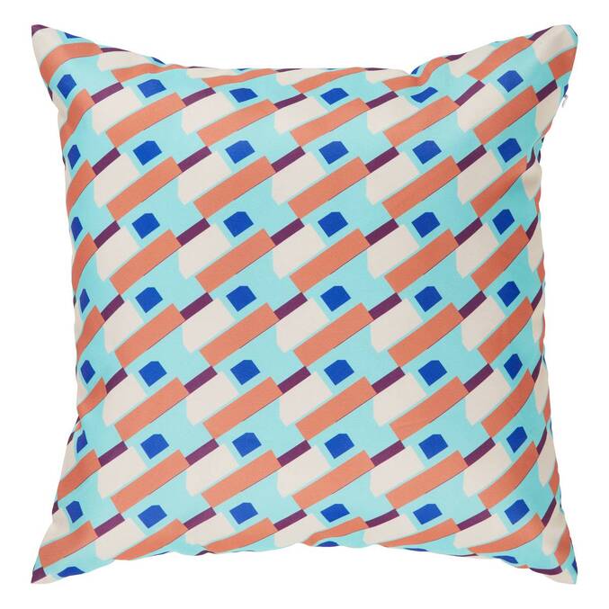 Copricuscino da esterno MAX Multicolore 40 x 40 cm - Poliestere Multicolore