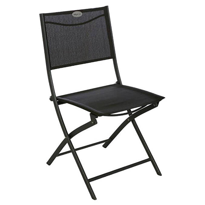 Tavolo da giardino estensibile PIAZZA + 2 set di 4 sedie MODULA 1 tavolo da giardino quadrato 4 posti e 4 sedie impilabili Grafite