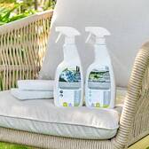 Set di 2 spugne per la pulizia multi-superficie 9,5 x 4 x 18 cm - Polipropilene Verde