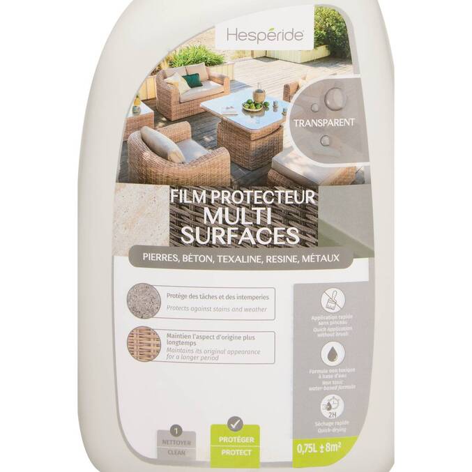 Pellicola protettiva multi-superficie con finitura trasparente Spray 75 cl Bianco