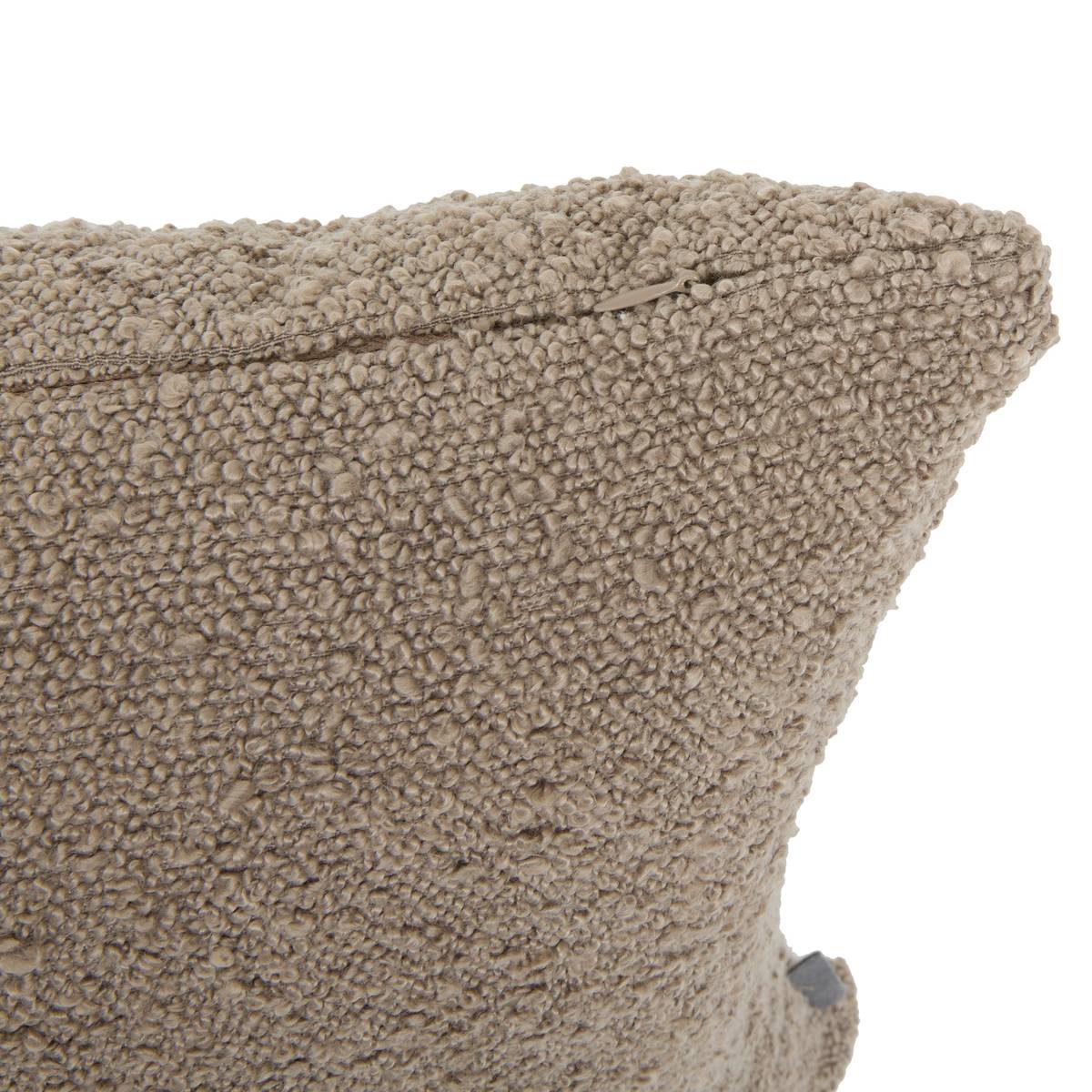 Cuscino decorativo SOLFIA Caffè 45 x 45 cm - Poliestere Caffè