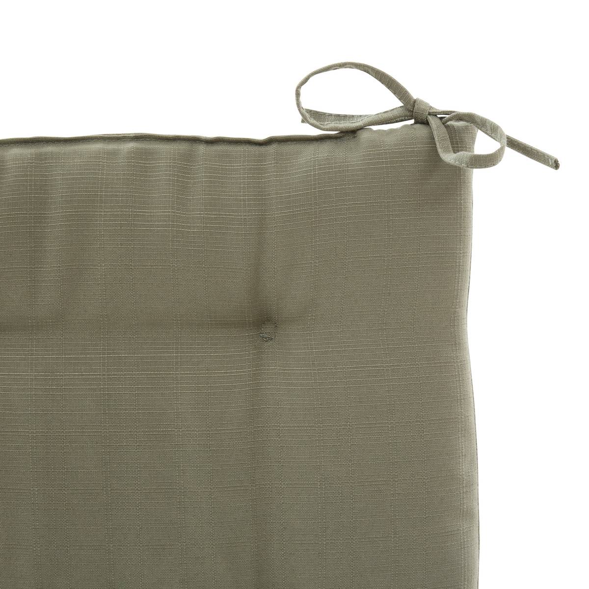 Cuscino per sedia KORAÏ Verde alloro 40 x 40 cm - Poliestere Lauro