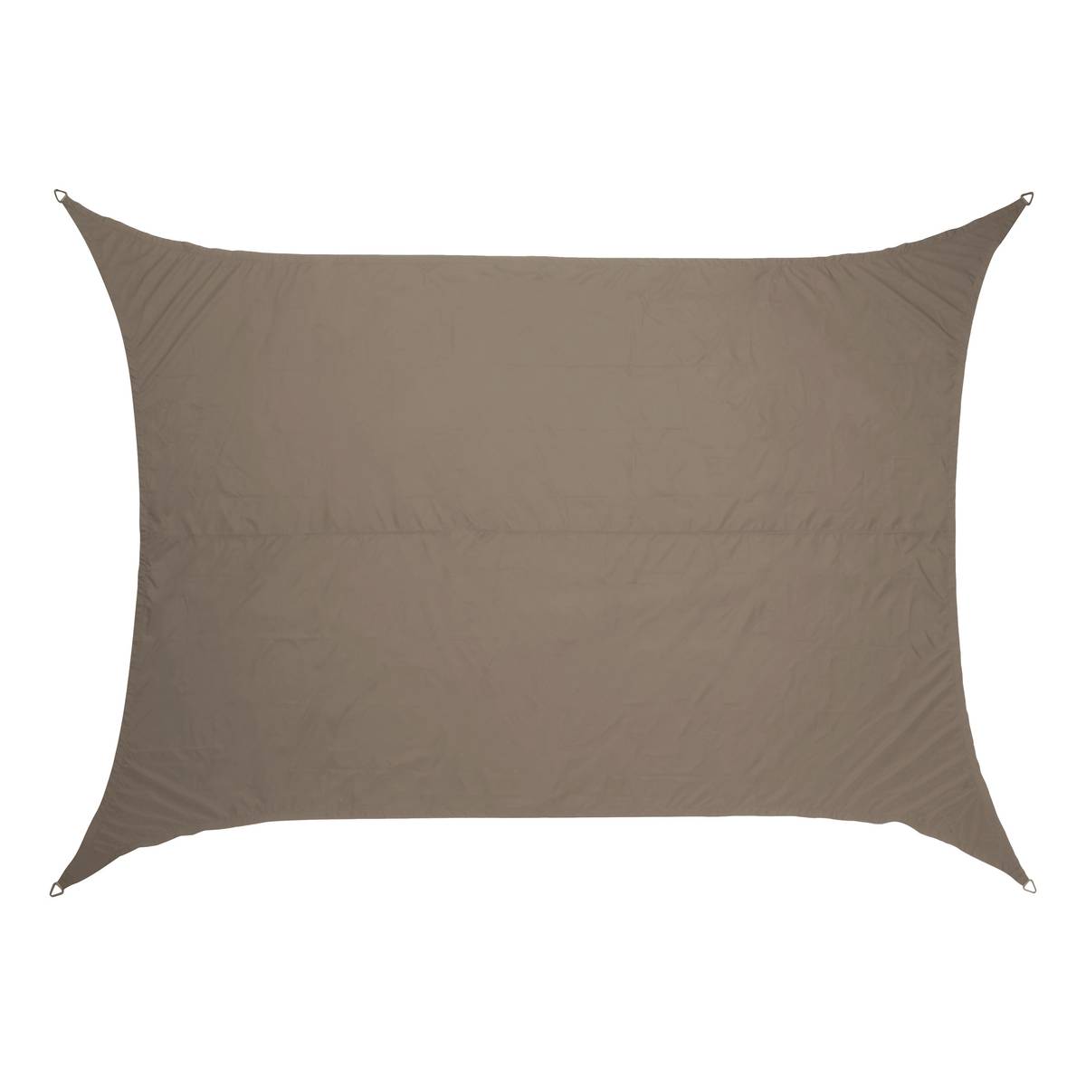 Vela ombreggiante rettangolare ELYORA Grano 3 x 2 m - Poliestere Grano