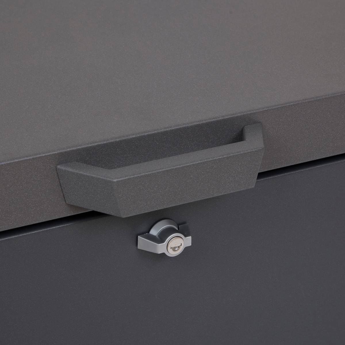Baule contenitore ALUMIA Grafite 750L - Acciaio, Alluminio Grafite
