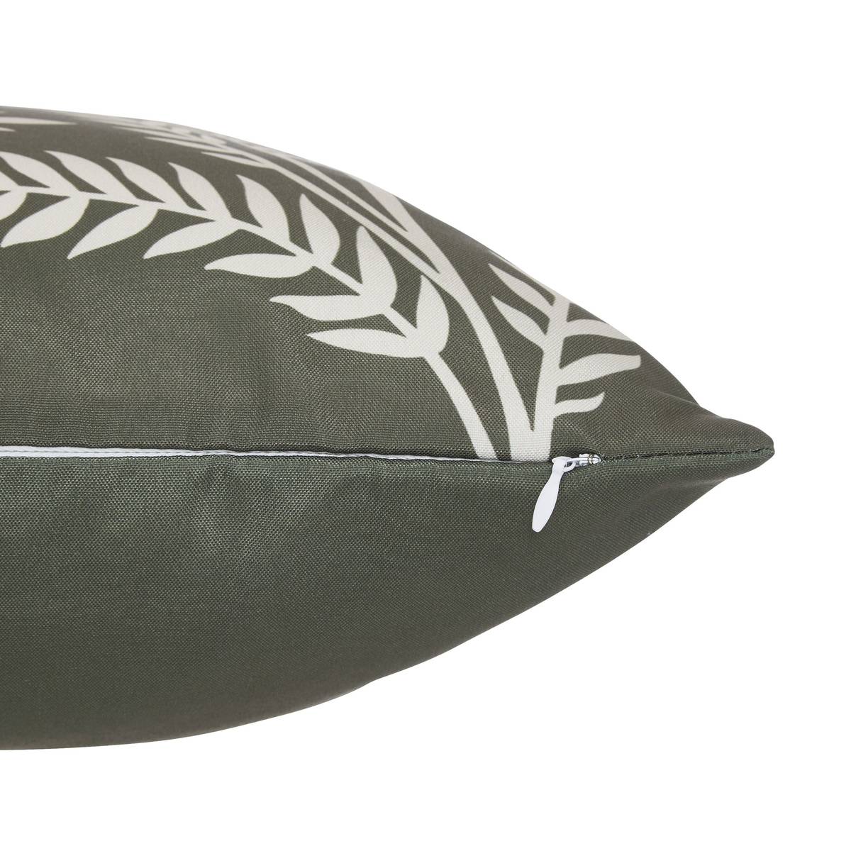 Copricuscino da esterno quadrato TILEO Beige 40 x 40 cm - Poliestere Beige