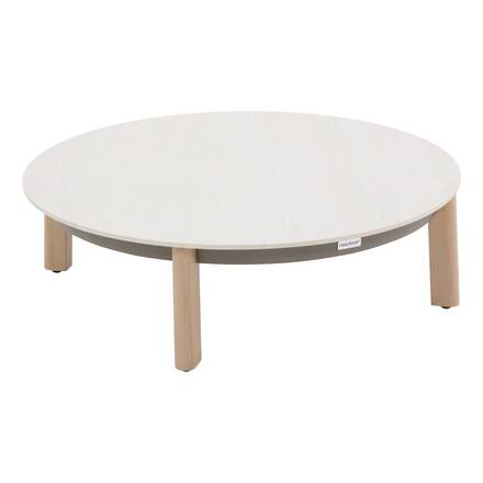 Salotto da giardino NELORA Beige 5 posti - Alluminio trattato con epossidica, Olefina