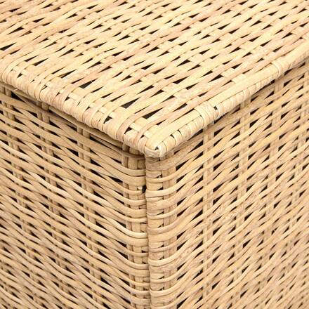 Baule contenitore BAYANA Savana 300L - Acciaio, rattan sintetico