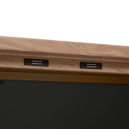 Credenza da giardino IRONIA Verde alloro 90 x 45 x 86 cm - Acciaio zincato, Trattamento antiruggine rinforzato
