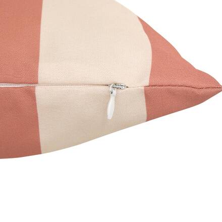 Cuscino da esterno rettangolare POOLSIDE Terracotta 50 x 30 cm - Poliestere
