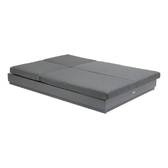 Letto da piscina ALLURE Grafite Alluminio trattato con epossidica, Poliestere Grafite