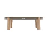 Salotto da giardino NELORA Beige 5 posti - Alluminio trattato con epossidica, Olefina Beige