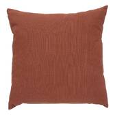 Cuscino da esterno KORAÏ Mogano 40 x 40 cm - Poliestere Marrone Mogano