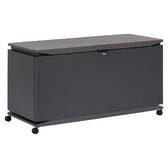 Baule contenitore ALUMIA Grafite 750L - Acciaio, Alluminio Grafite