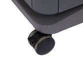 Baule contenitore ALUMIA Grafite 750L - Acciaio, Alluminio Grafite