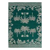 Tappeto da esterno THE PALM RESORT Verde scuro 230x160 cm - Polipropilene Verde scuro