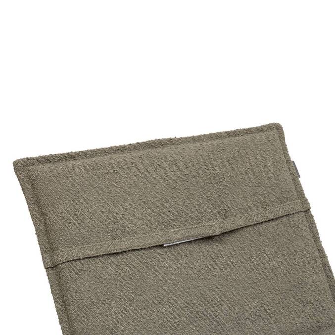 Cuscino per sdraio SOLFIA Verde alloro 190 x 60 cm - Poliestere Lauro