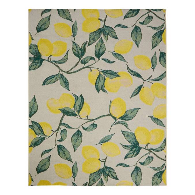 Tappeto esterno Giallo 300x200 cm - Polipropilene Giallo