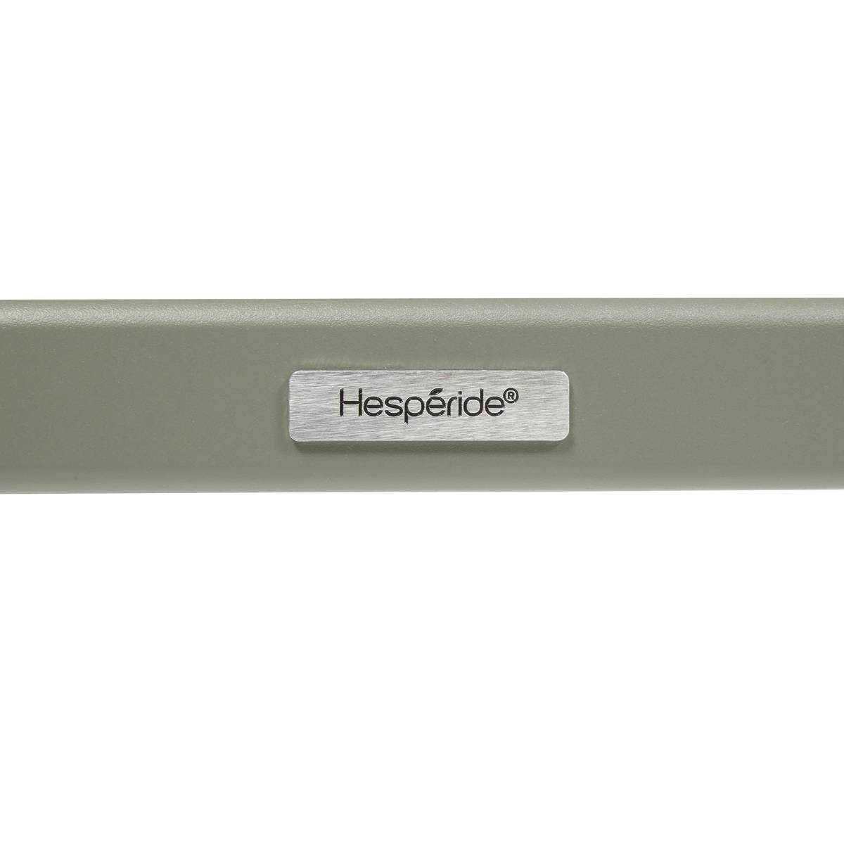 Poltrona relax da giardino LAMBINIO Beige / Verde alloro Alluminio trattato con epossidica - Olefina Beige / Verde Alloro