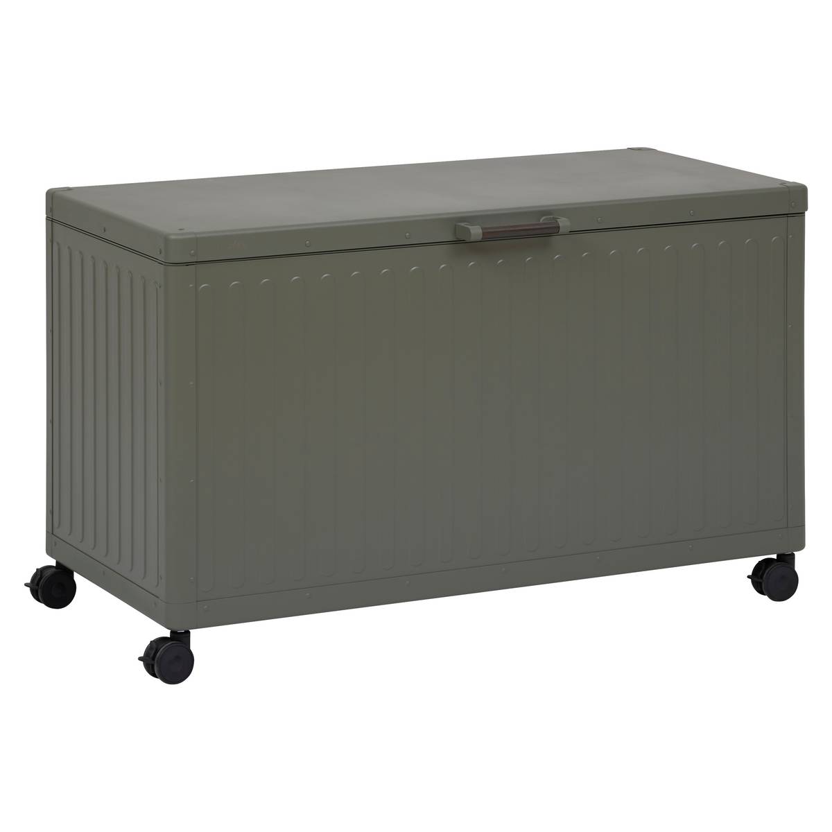 Baule contenitore EDENIO Verde alloro 510 L - Acciaio trattato con epossidica, Alluminio trattato con epossidica Lauro
